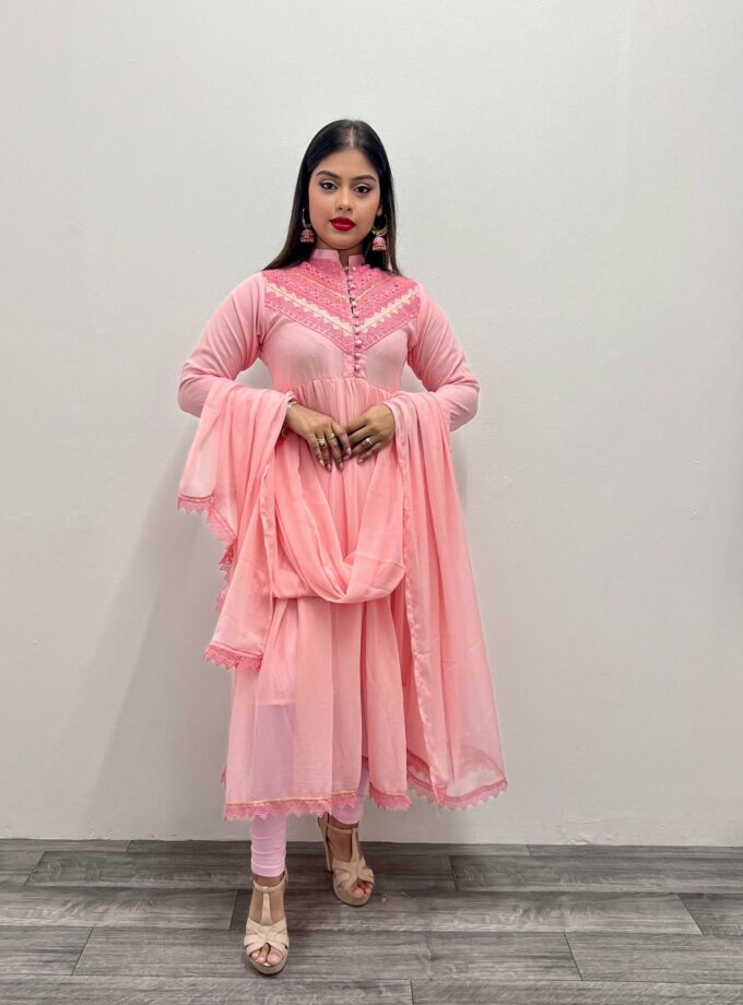 Chiffon maxi jurk meisje