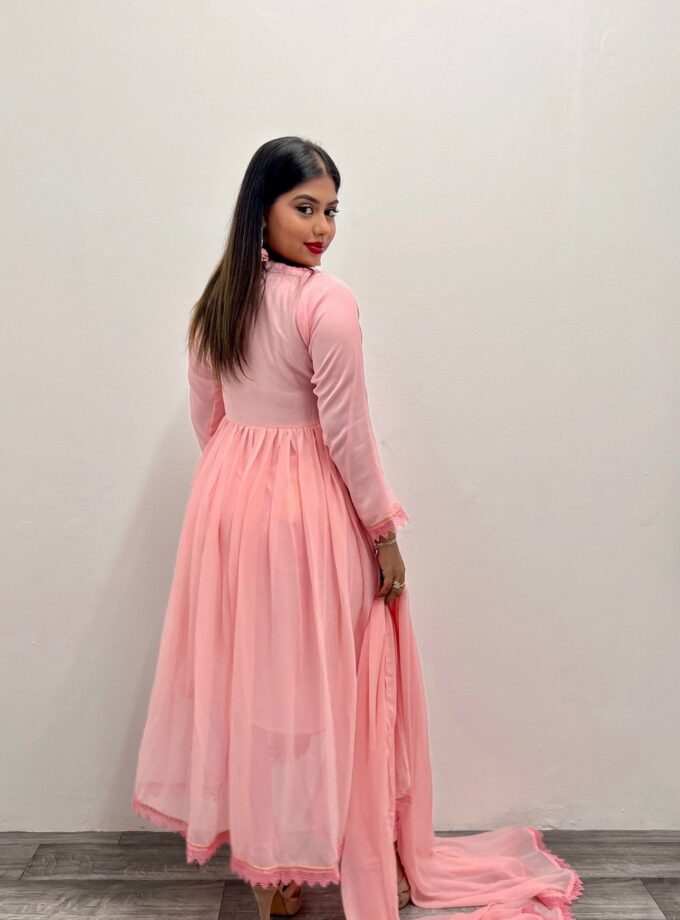 Chiffon maxi jurk meisje