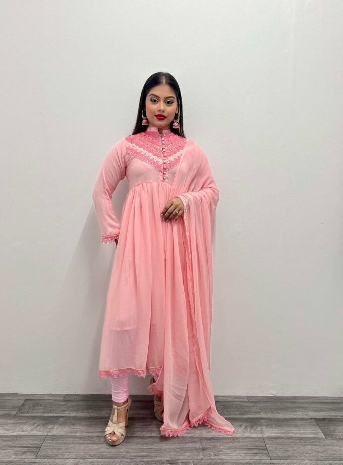 Chiffon maxi jurk meisje