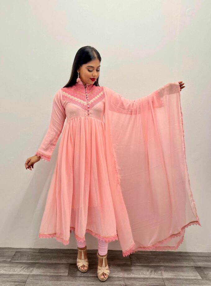 Chiffon maxi jurk meisje