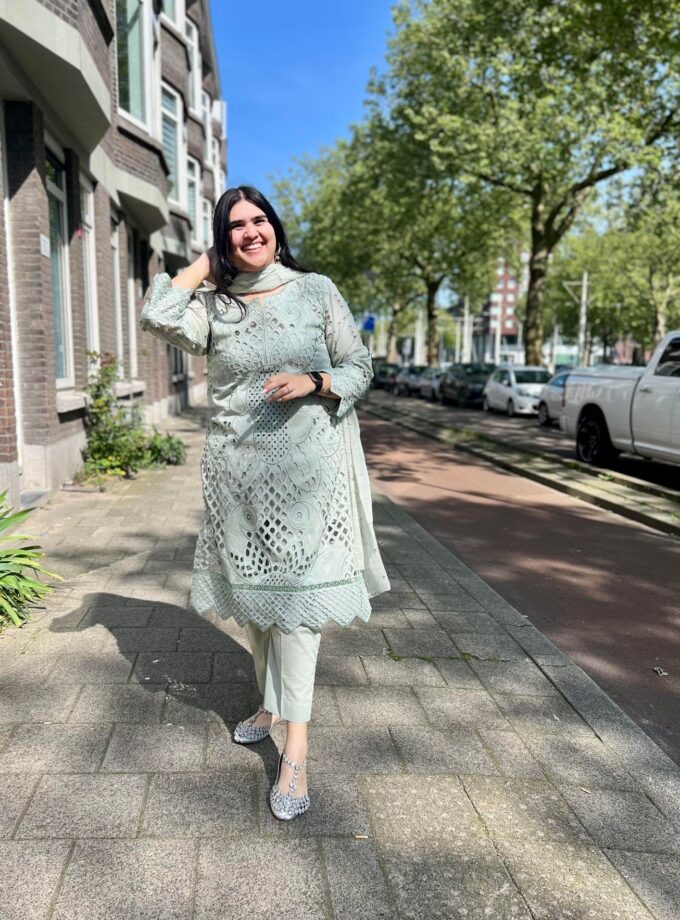 Chickenkari suit mintgroen