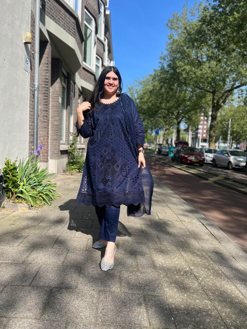 Chickenkari suit navy blue - Afbeelding 3