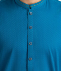 Gul Ahmed kurta basic blue kurta maat S en M - Afbeelding 3
