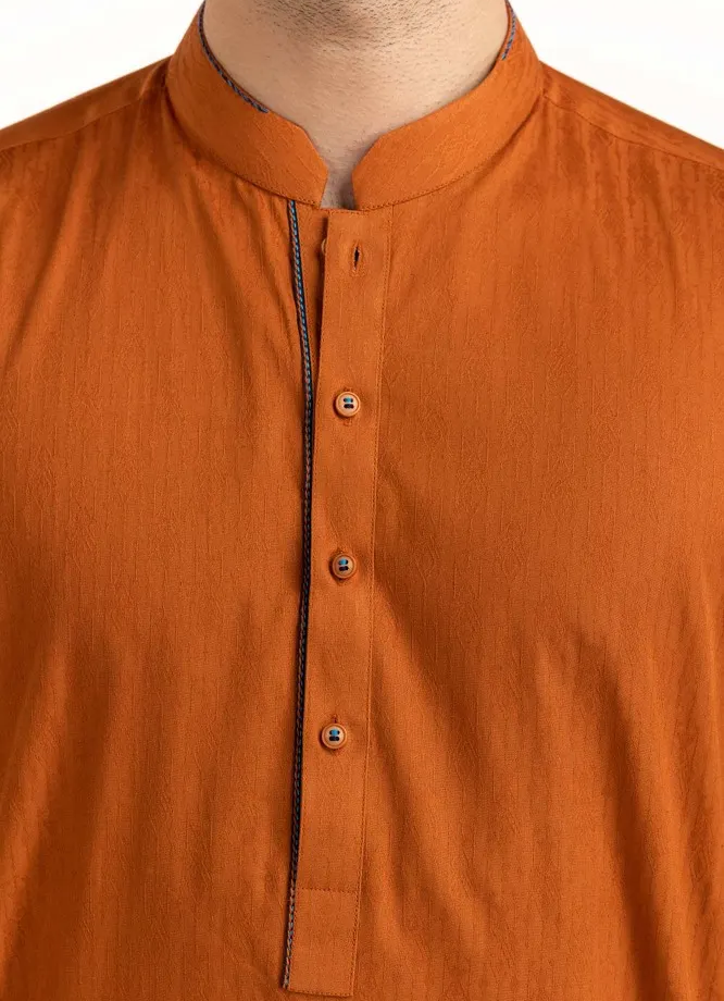 Gul Ahmed kurta styling rust maat S 7246