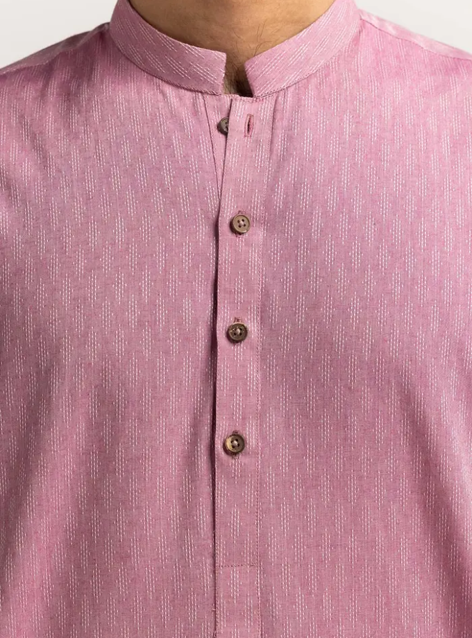 Gul Ahmed pink styling kurta maat S en M
