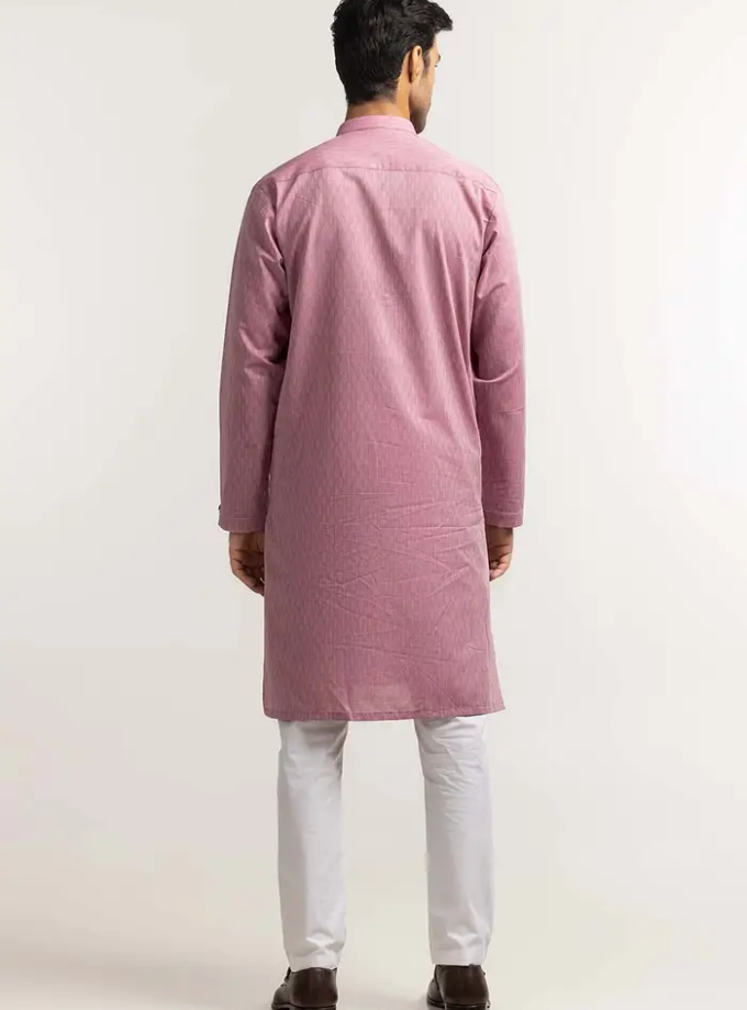 Gul Ahmed pink styling kurta maat S en M