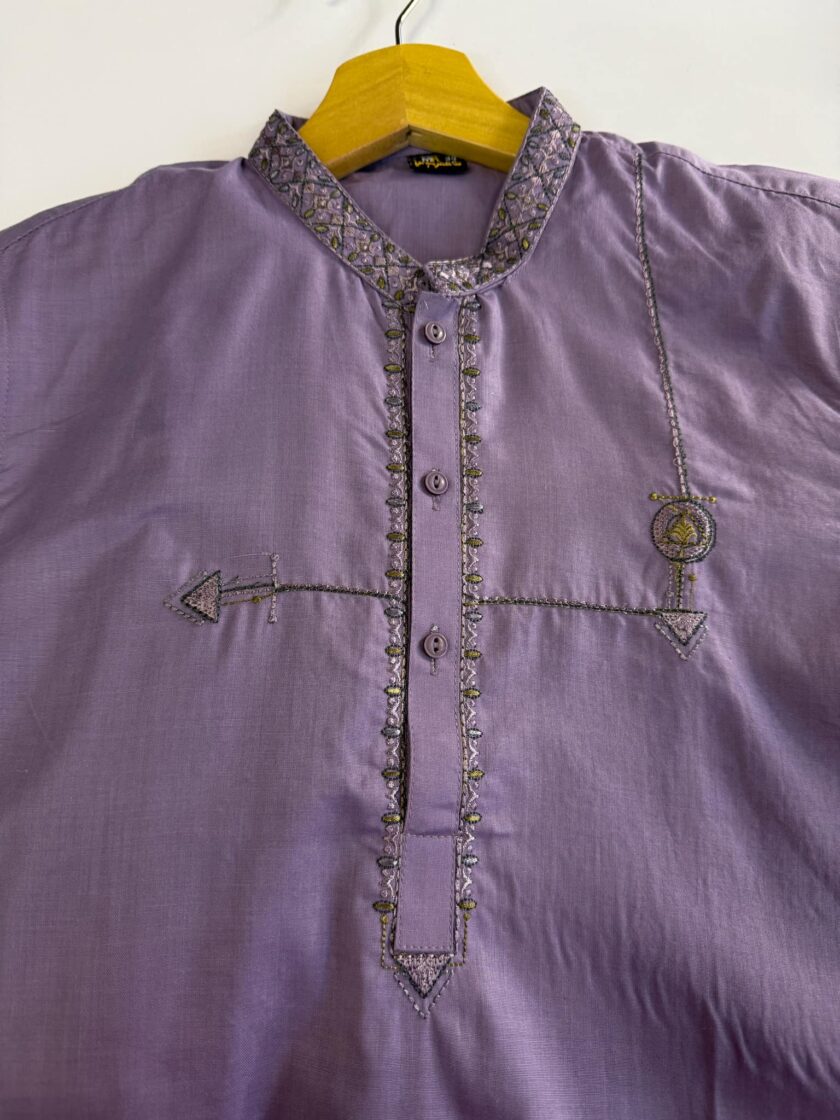 Katoenen shalwaar kameez artikelnummer 0568 maat 152