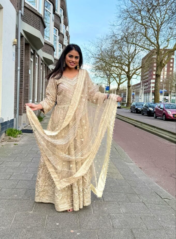 Fancy maxi goud op goud