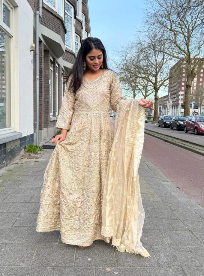 Fancy maxi goud op goud