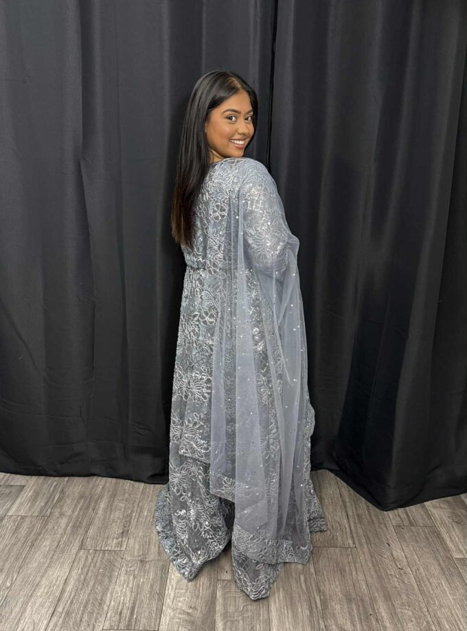 Fancy maxi zilver met riem