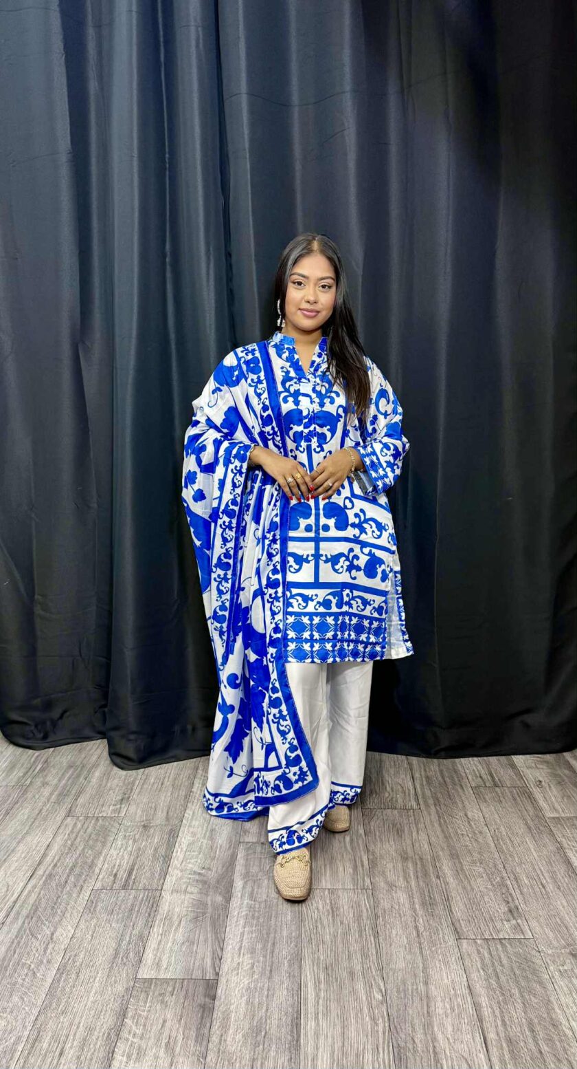 Driedelige silk suit 0043 - Afbeelding 2