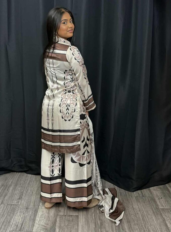 Driedelige silk suit 0041