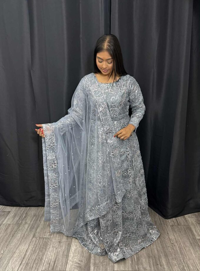 Fancy maxi zilver met riem