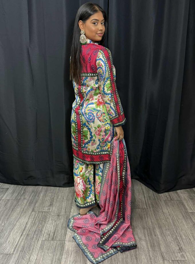 Driedelige silk suit 0042