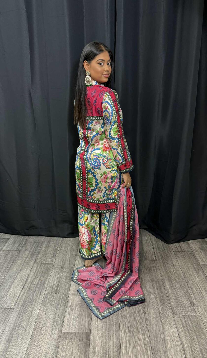 Driedelige silk suit 0042 - Afbeelding 2