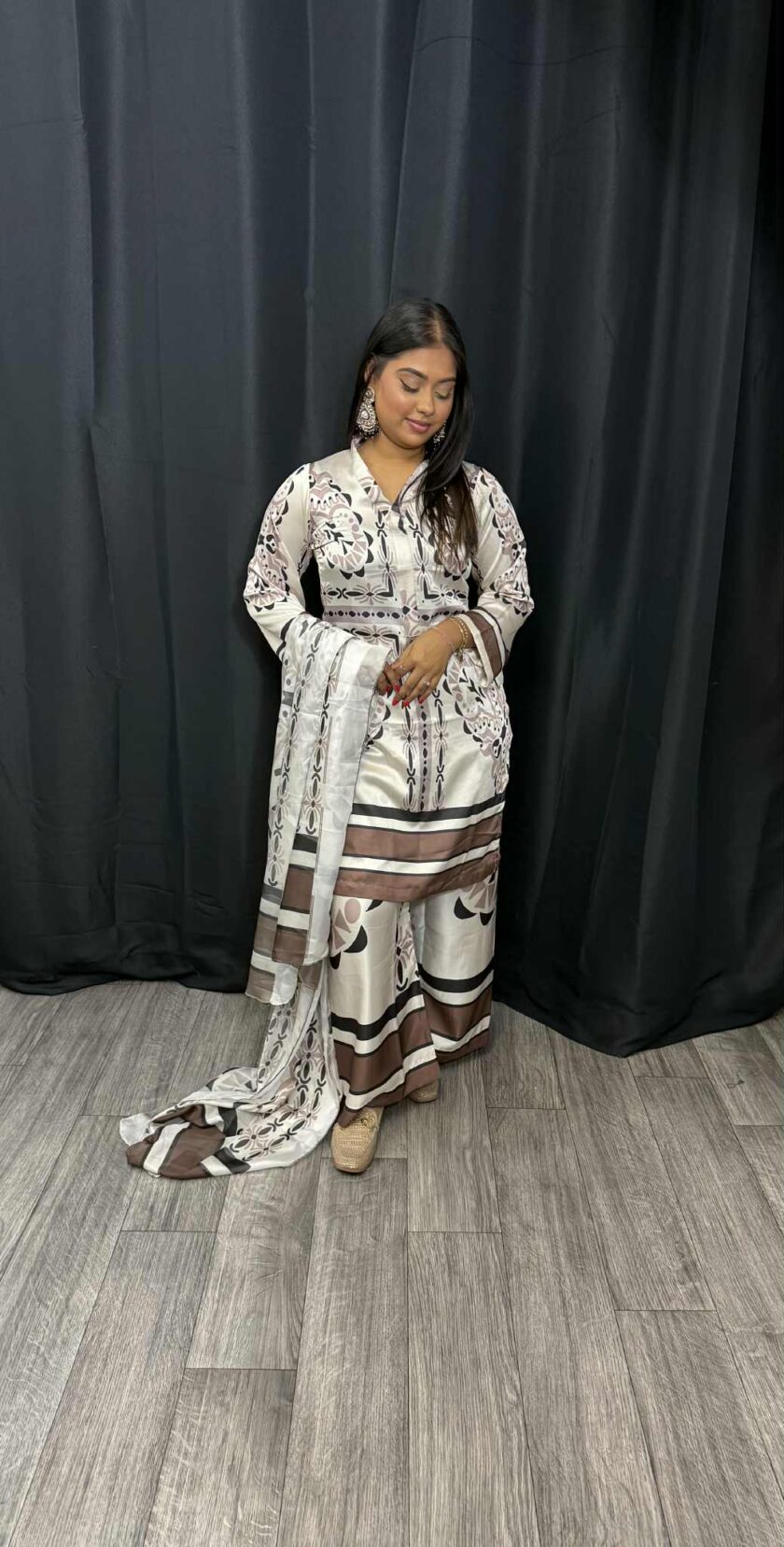 Driedelige silk suit 0041