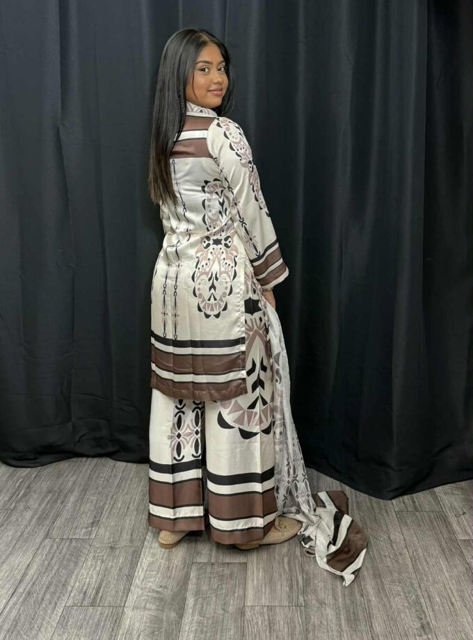 Driedelige silk suit 0041