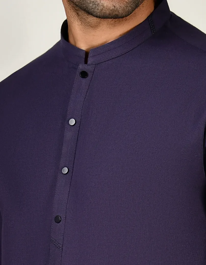 Junaid Jamshed katoenen kurta 11303 - Afbeelding 2