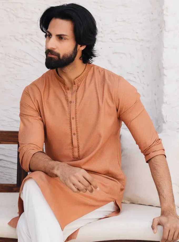 Junaid Jamshed katoenen kurta 0163