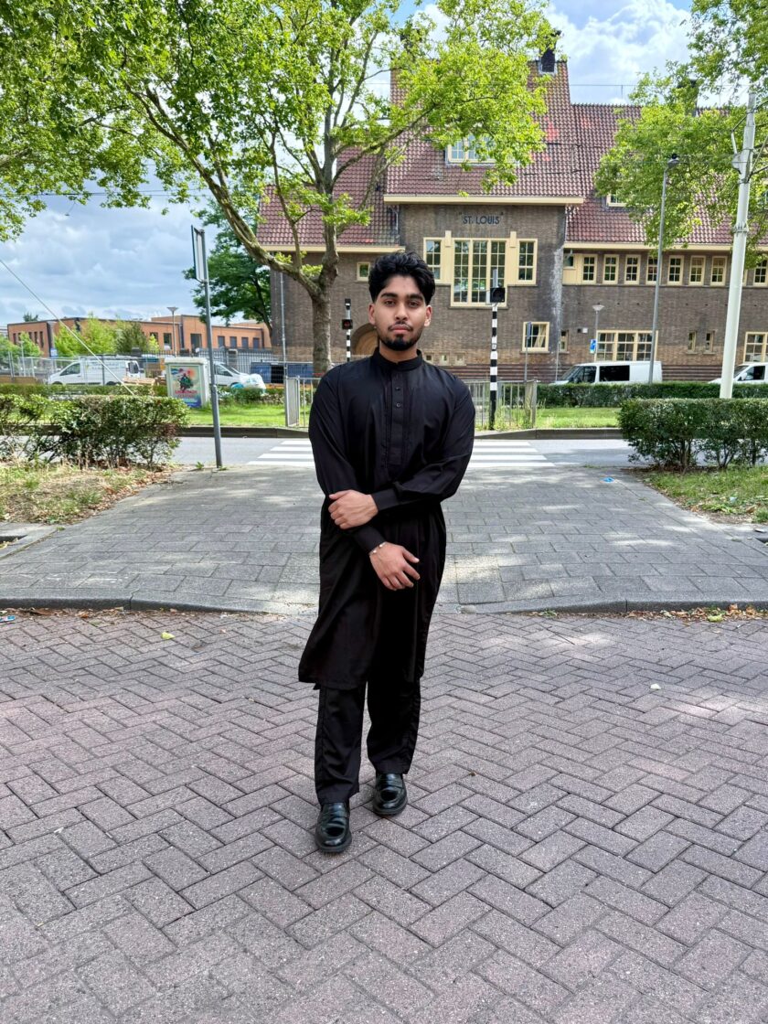 Shalwaar kameez wash and wear zwart
