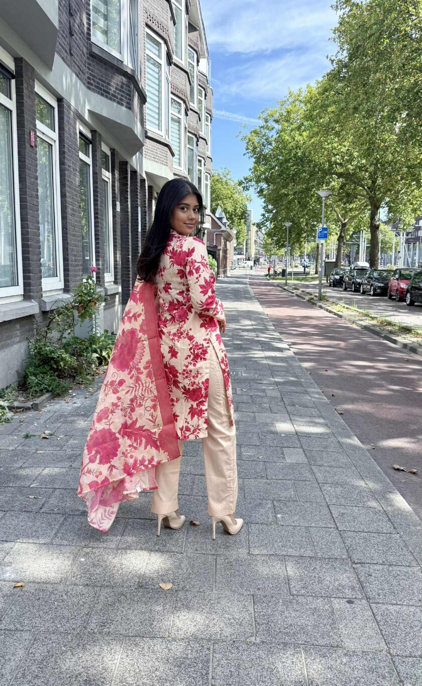 Jacquard dyed lawn suit 02330 - Afbeelding 2