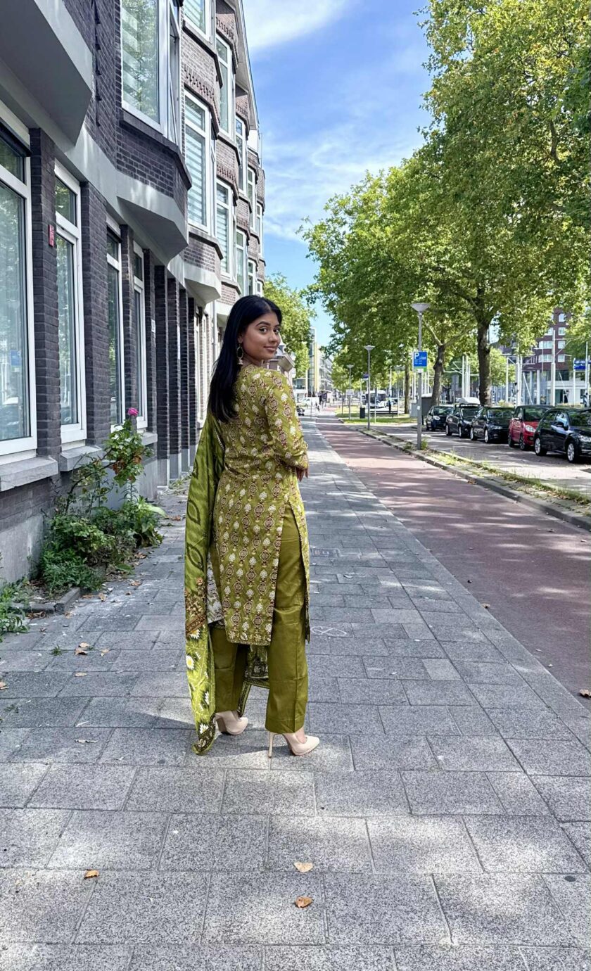 Jacquard dyed lawn suit 02329 - Afbeelding 2