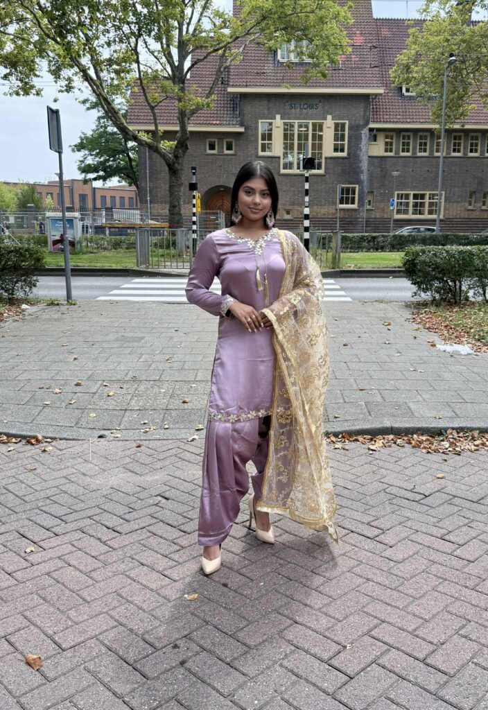 kurta set voor vrouwen Indiase stijl plus size Kurti met broek en
