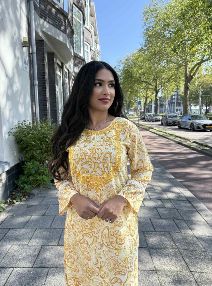 Georgette kurta artikel 12254