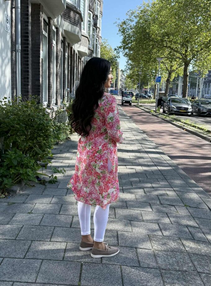 Georgette kurta artikel 12223