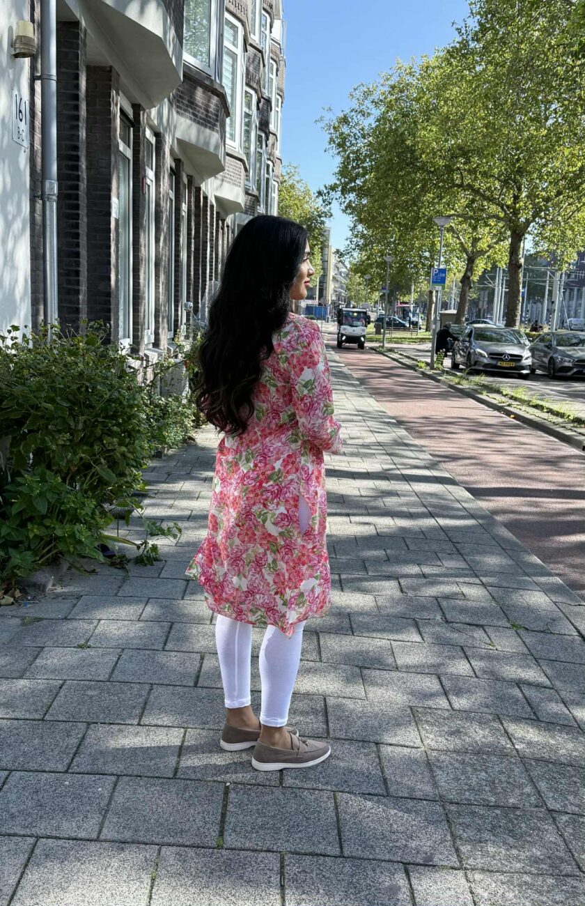 Georgette kurta artikel 12223 - Afbeelding 2