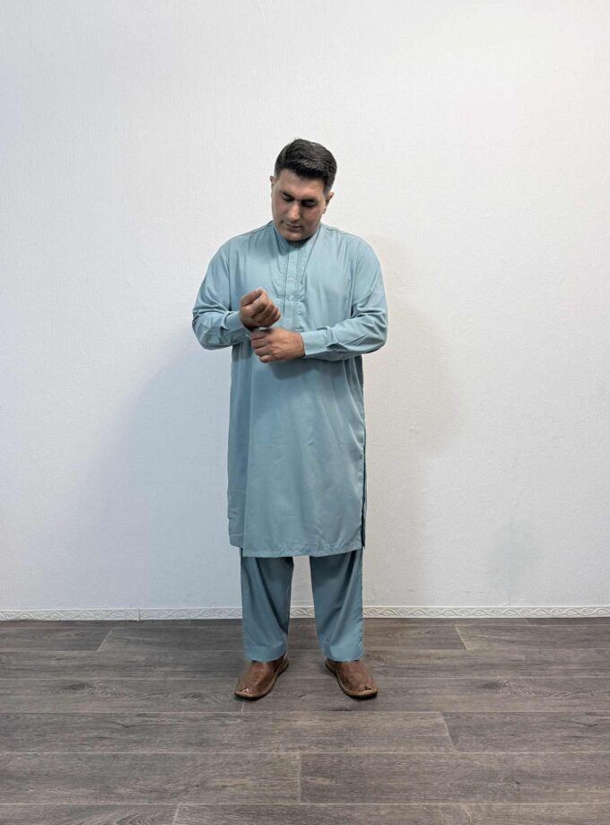 Wash and wear kurta pyjama artikel 12437