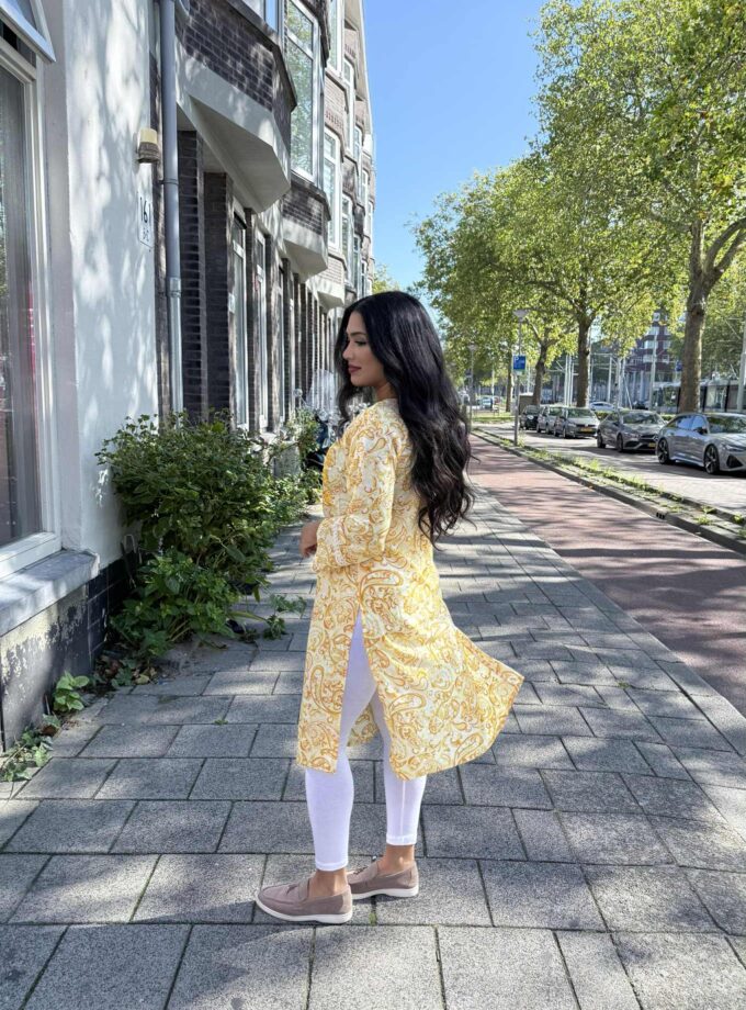 Georgette kurta artikel 12254