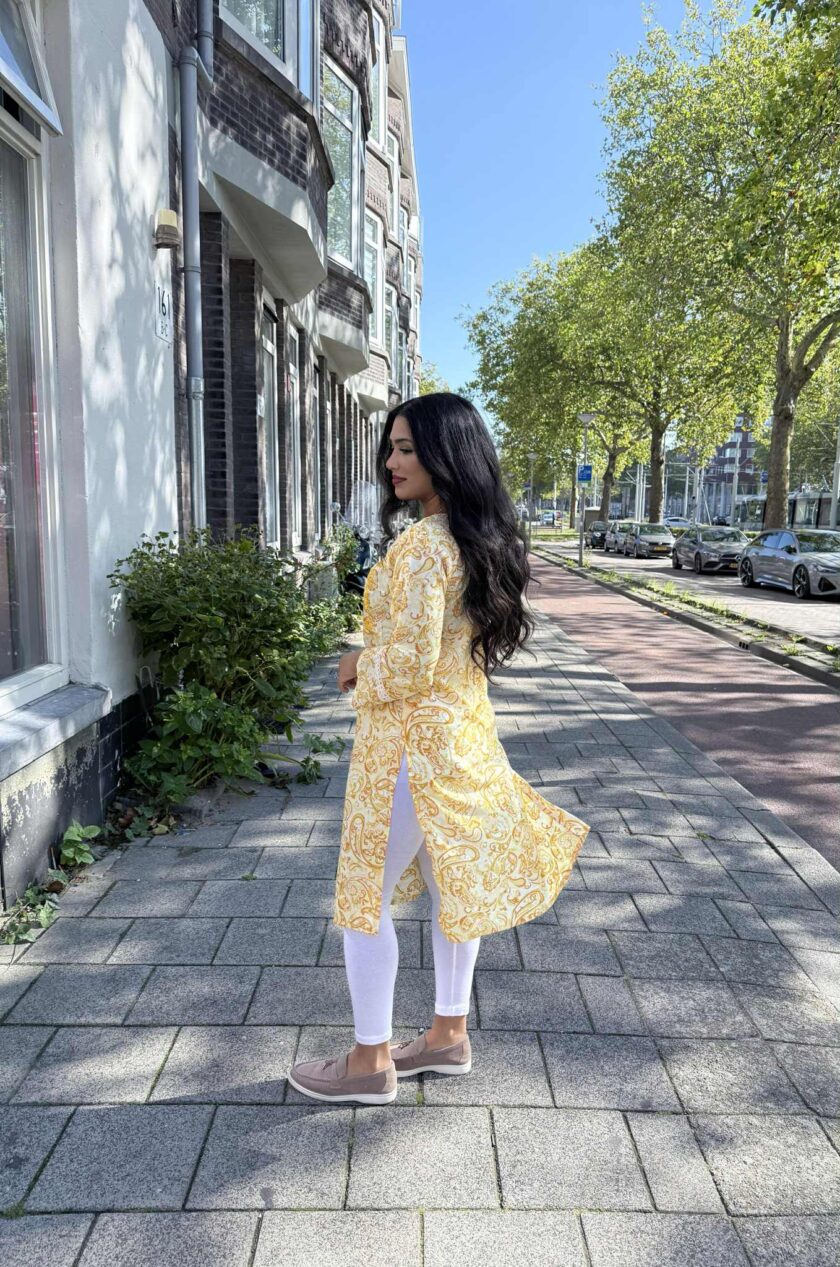 Georgette kurta artikel 12254 - Afbeelding 2