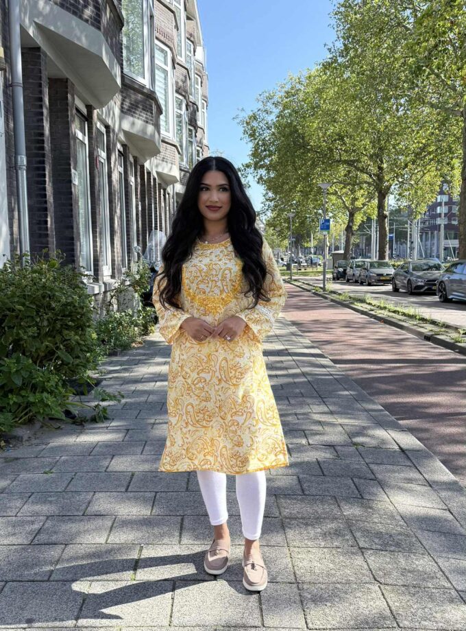 Georgette kurta artikel 12254