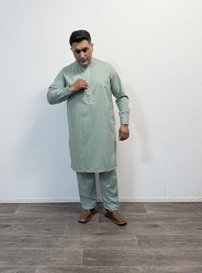 Wash and wear kurta pyjama artikel 12451