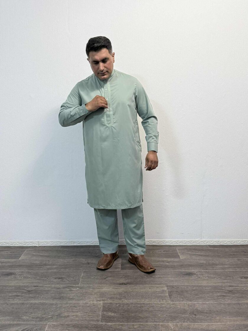 Wash and wear kurta pyjama artikel 12451