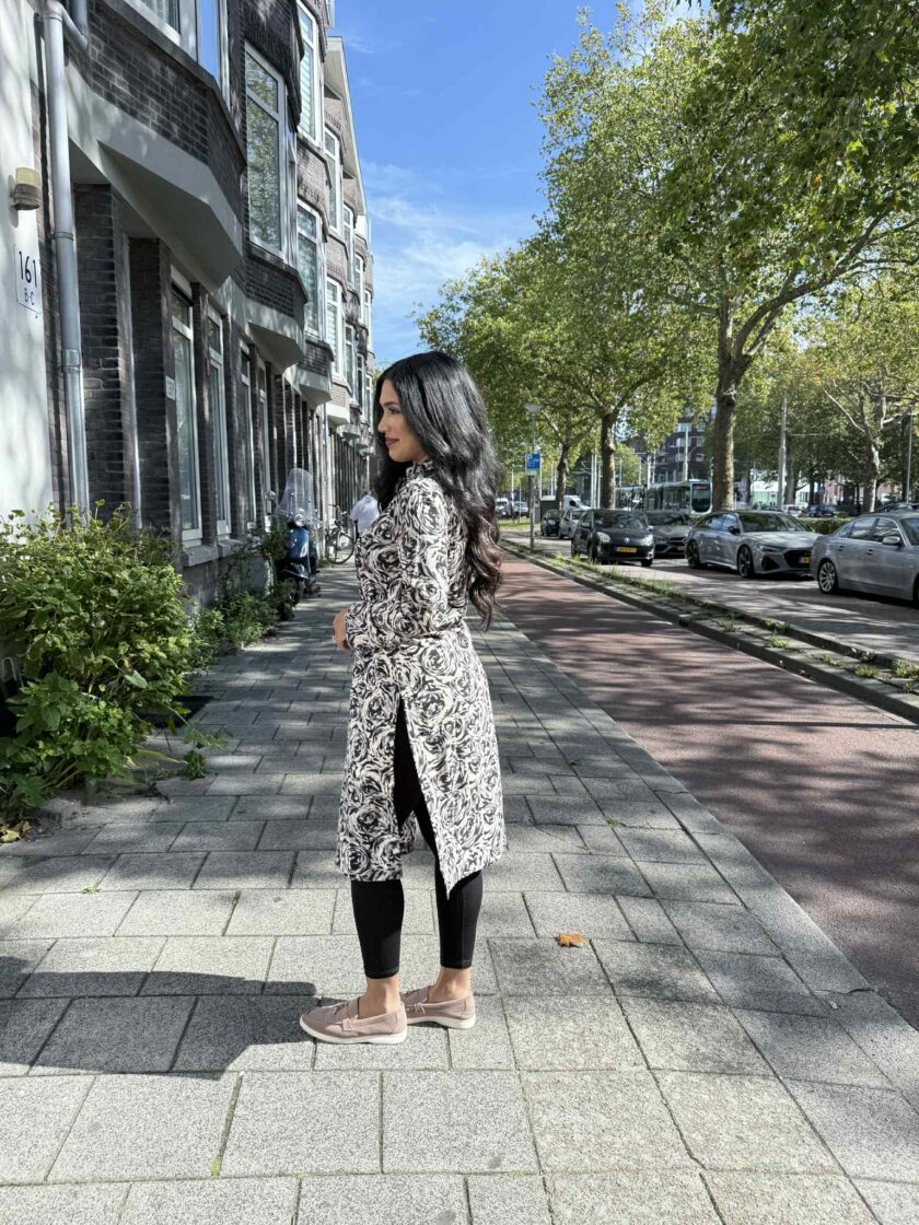 Georgette kurta artikel 12286 - Afbeelding 2