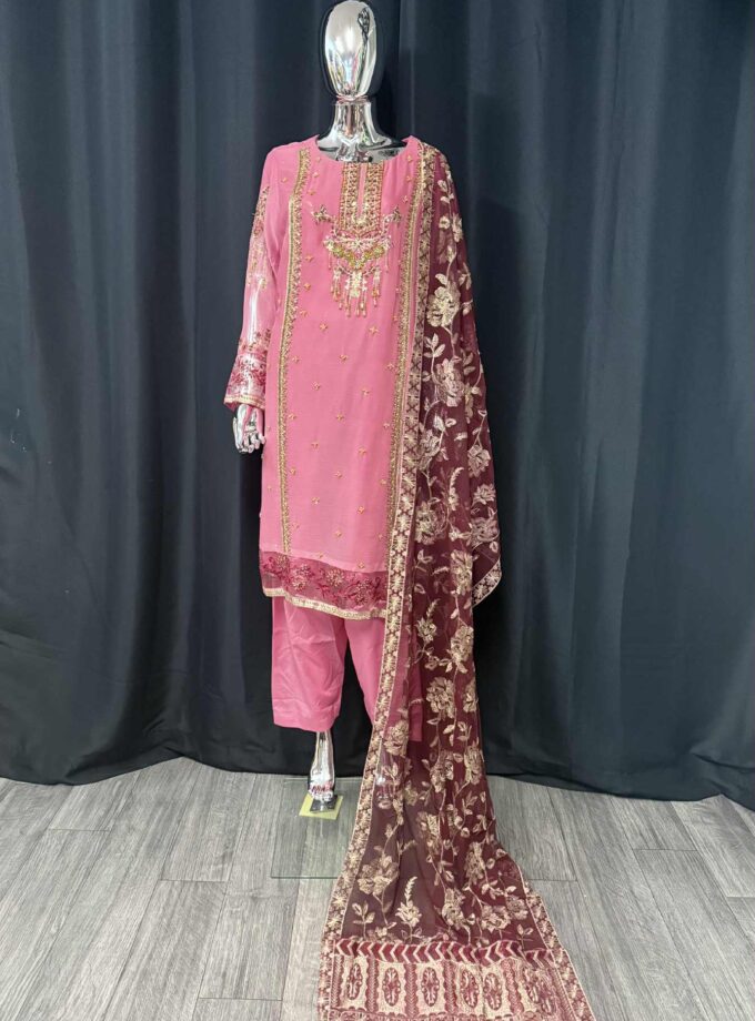 Chiffon fancy suit 3XL artikel 12144