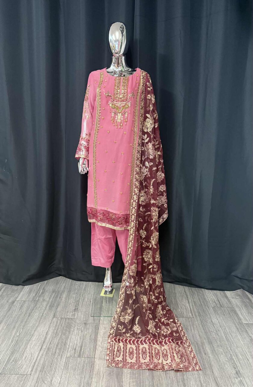 Chiffon fancy suit 3XL artikel 12144