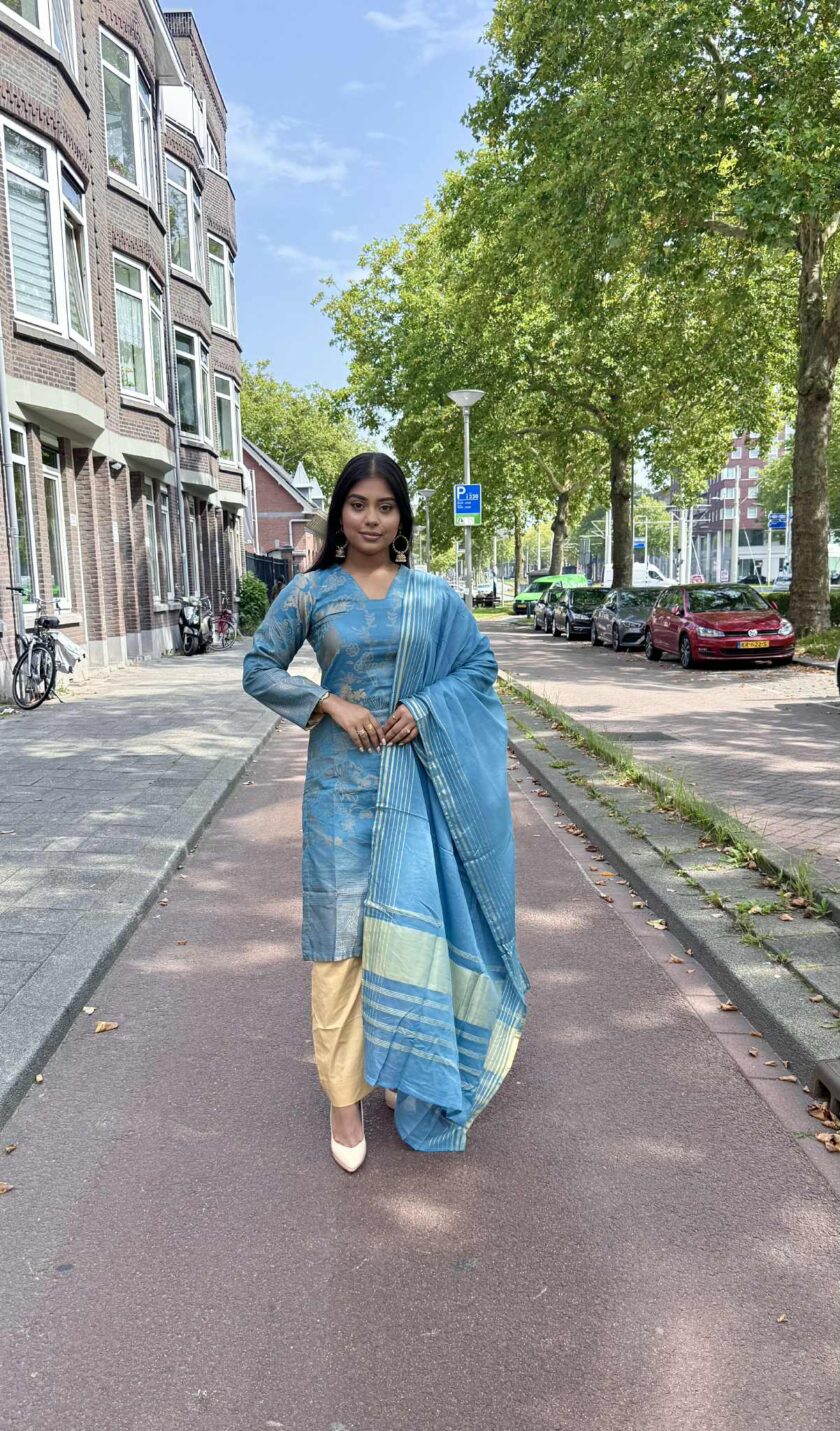 Jacquard stijl driedelig suit artikel 12206 - Afbeelding 4