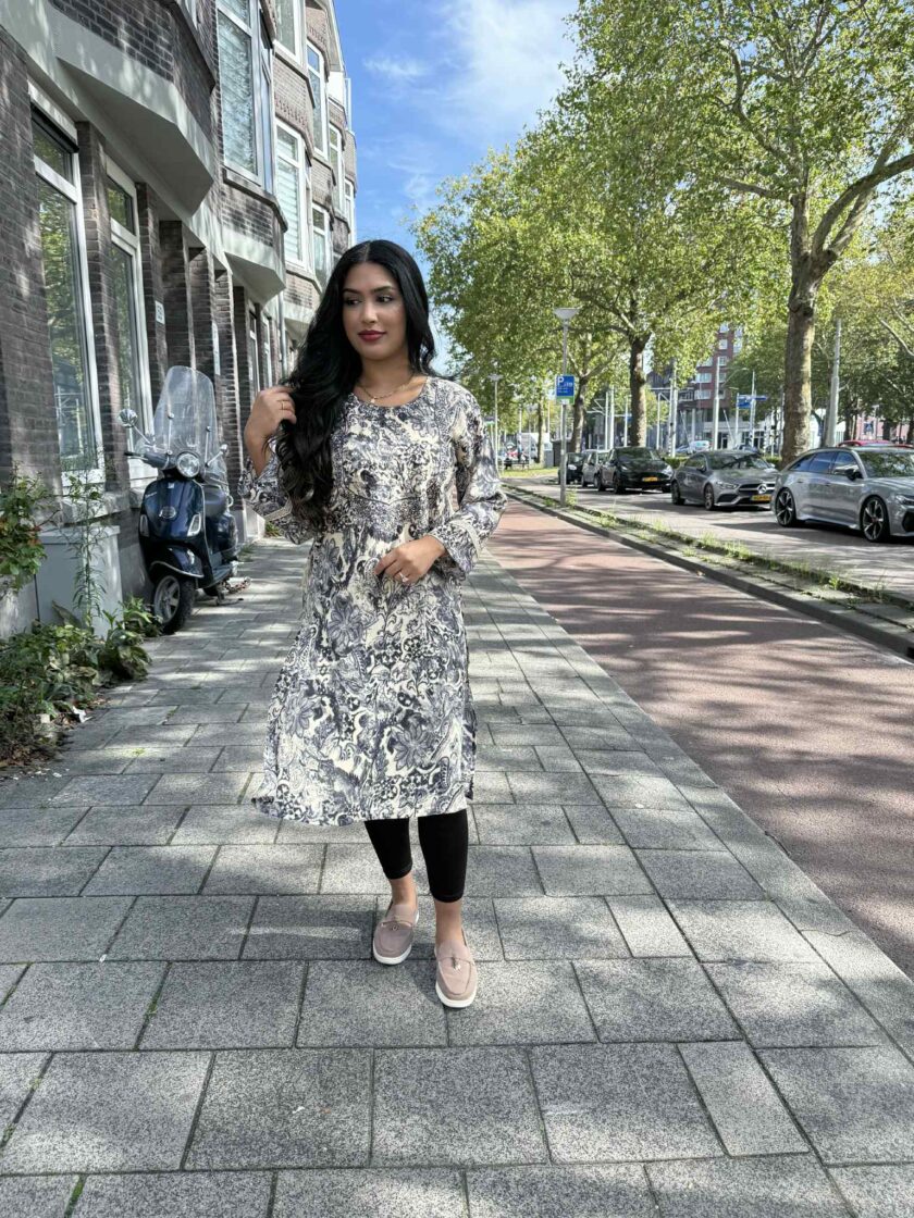 Georgette kurta artikel 12263 - Afbeelding 2
