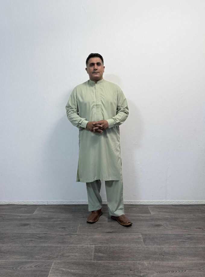 Wash and wear kurta pyjama artikel 12458