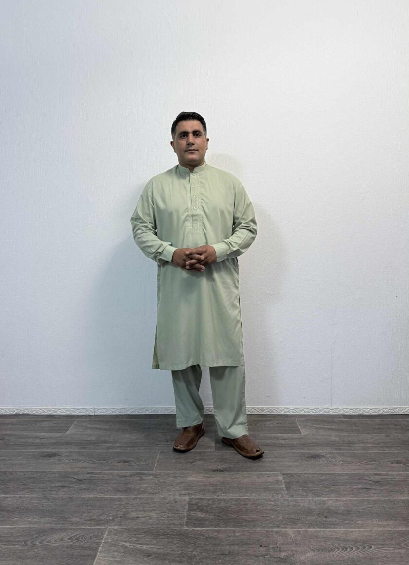 Wash and wear kurta pyjama artikel 12458