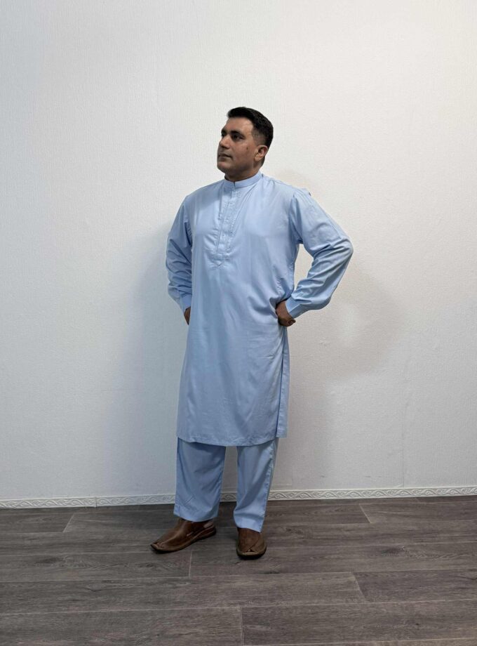 Wash and wear kurta pyjama artikel 12444