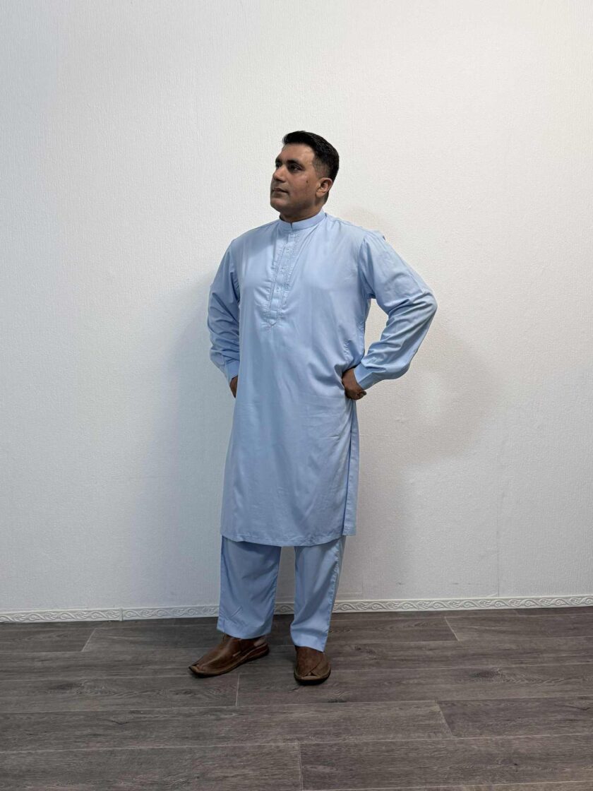 Wash and wear kurta pyjama artikel 12444
