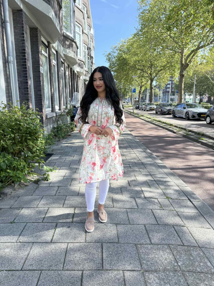 Georgette kurta artikel 12272 - Afbeelding 2
