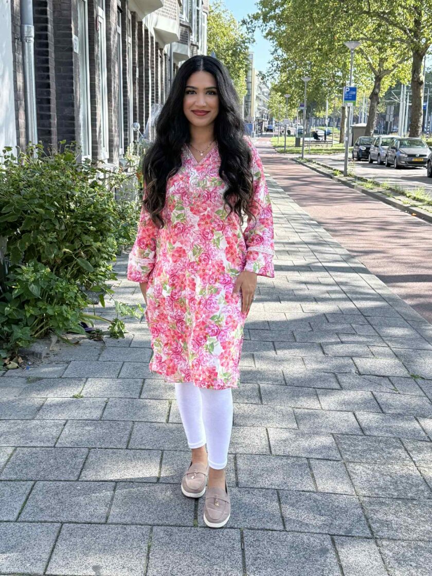 Georgette kurta artikel 12223 - Afbeelding 3