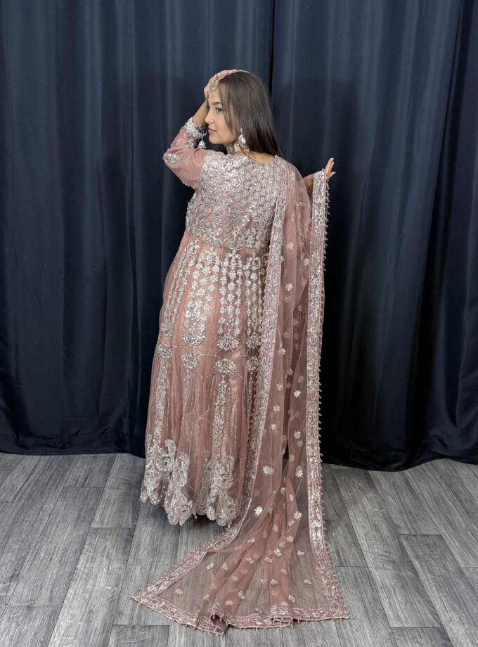 Fancy maxi oud roze artikel 12176