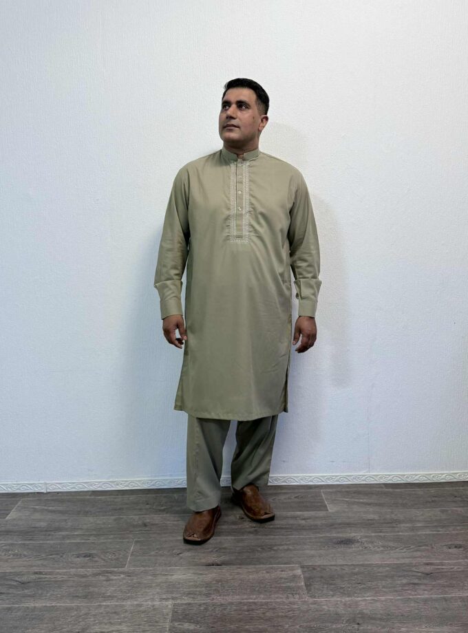 Wash and wear kurta pyjama artikel 12465