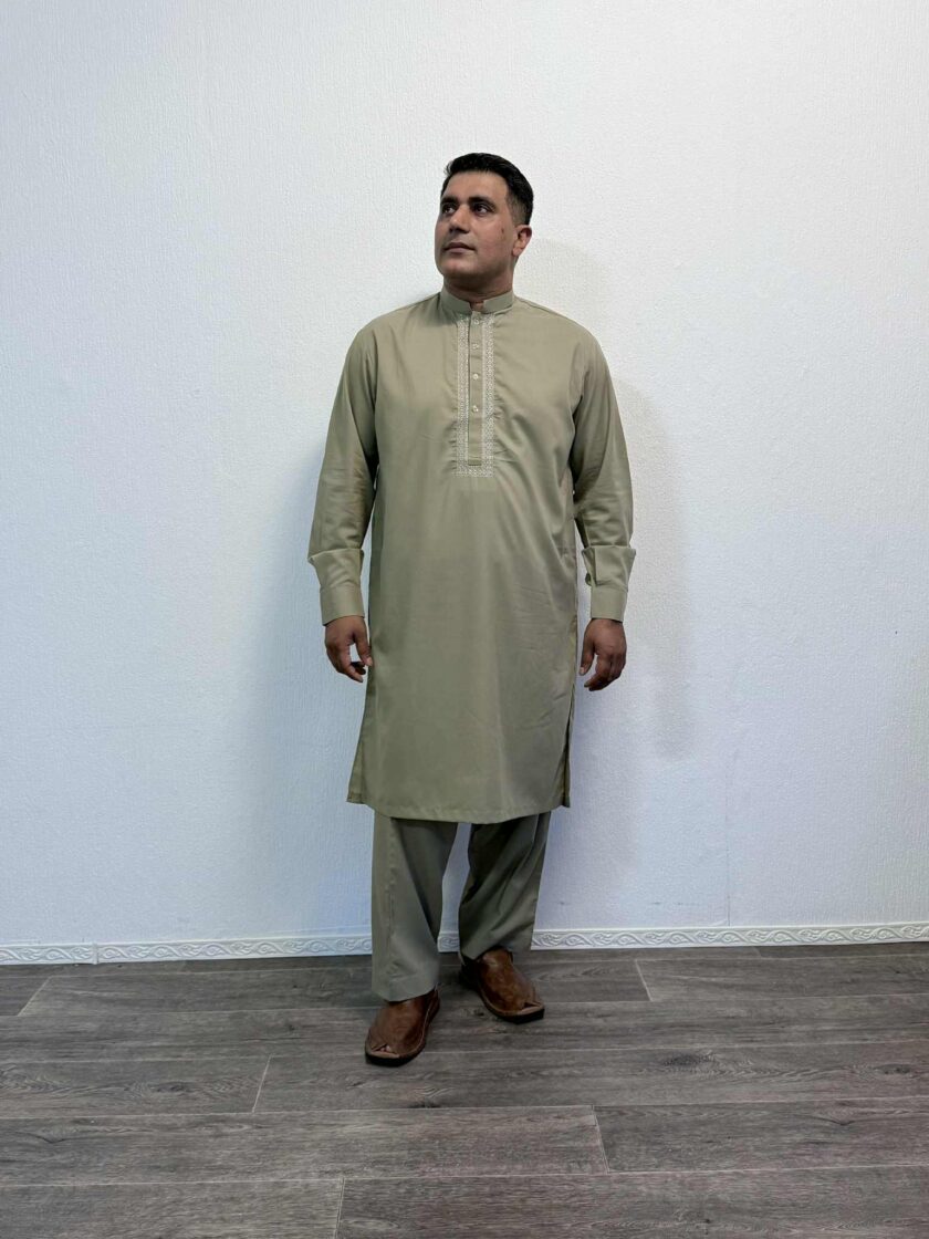 Wash and wear kurta pyjama artikel 12465